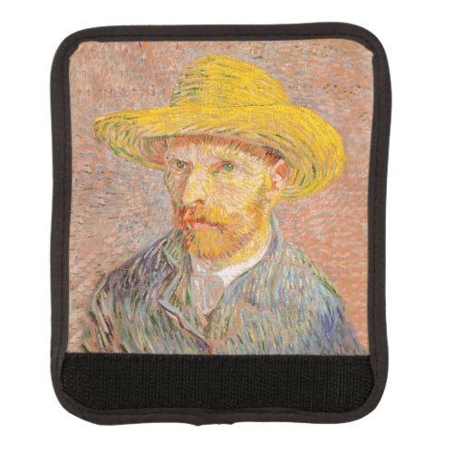 Vincent Van Gogh Self Portrait impressionist paint Luggage Handle Wrap