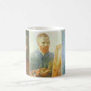 Vincent van Gogh - Self Portrait in Front of Easel Coffee Mug