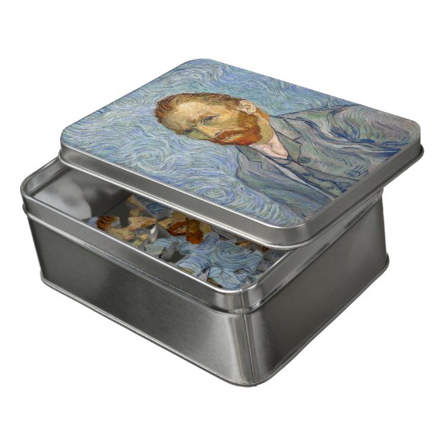 Vincent Van Gogh - Self-Portrait Jigsaw Puzzle (Lid Open)