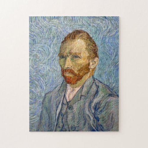 Vincent Van Gogh _ Self_Portrait Jigsaw Puzzle