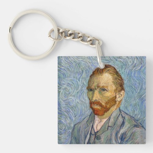 Vincent Van Gogh _ Self_Portrait Keychain