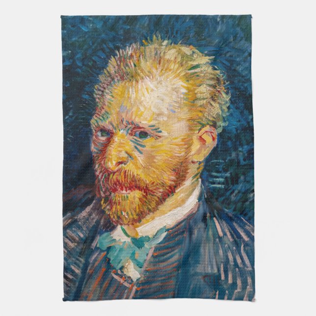 Vincent Van Gogh - Self-Portrait Kitchen Towel (Vertical)