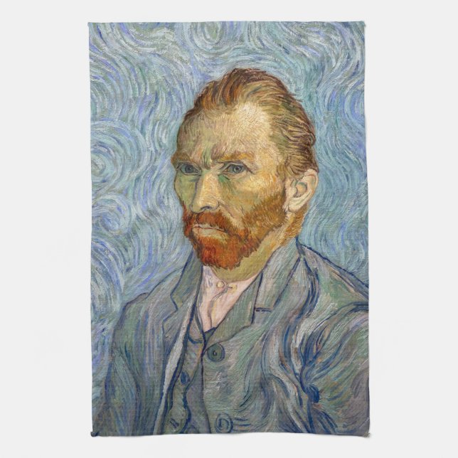 Vincent Van Gogh - Self-Portrait Kitchen Towel (Vertical)