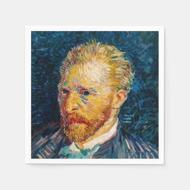 Vincent Van Gogh - Self-Portrait Napkins (Front)