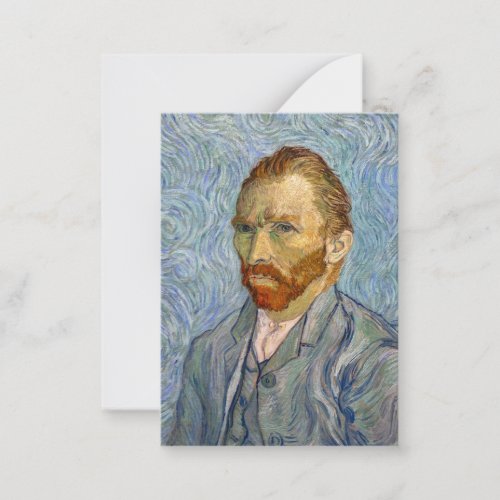 Vincent Van Gogh _ Self_Portrait Note Card