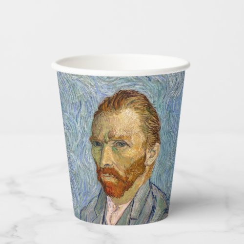 Vincent Van Gogh _ Self_Portrait Paper Cups