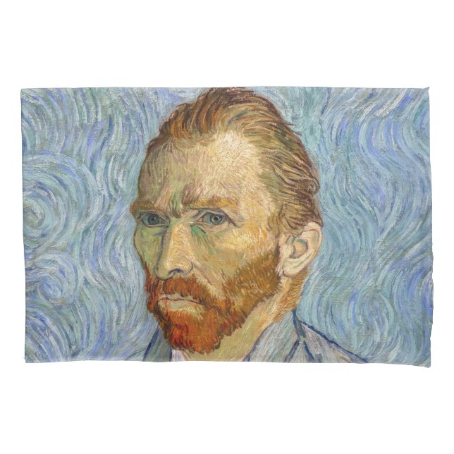 Vincent Van Gogh - Self-Portrait Pillow Case (Front)