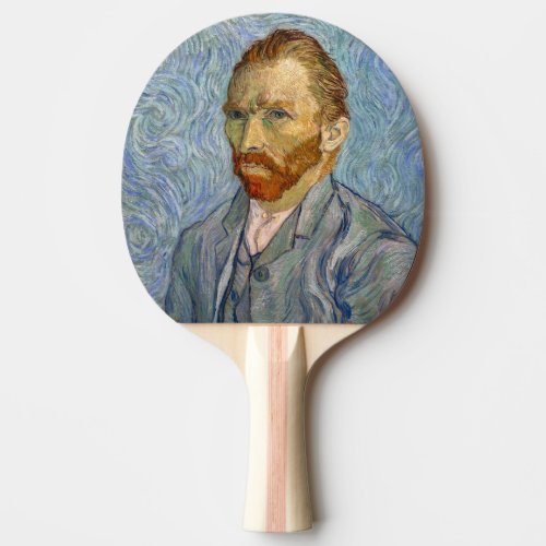 Vincent Van Gogh _ Self_Portrait Ping Pong Paddle