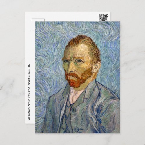 Vincent Van Gogh _ Self_Portrait Postcard