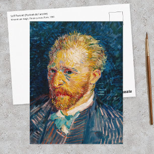 Vincent Van Gogh - Self-Portrait Postcard