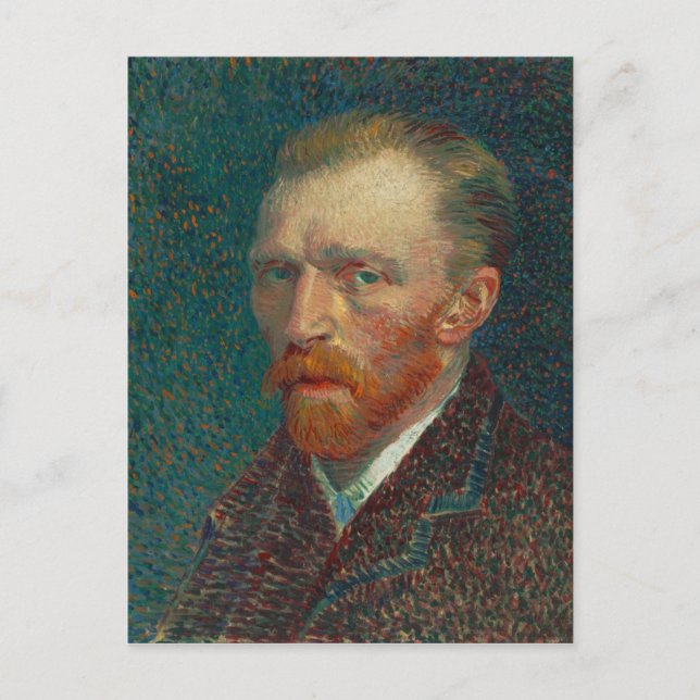 Vincent Van Gogh Self-Portrait Postcard (Front)