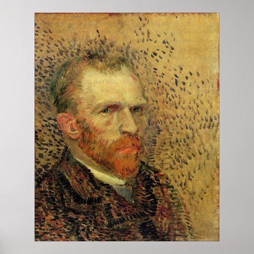 Vincent Van Gogh Self Portrait Poster
