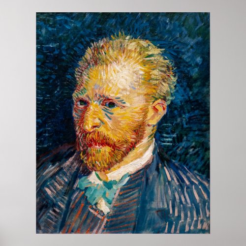 Vincent Van Gogh _ Self_Portrait Poster