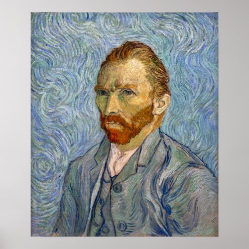 Vincent Van Gogh _ Self_Portrait Poster