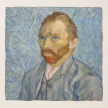 Vincent Van Gogh - Self-Portrait Scarf<br><div class="desc">Self-Portrait / Portrait of the artist / Portrait de l'artiste by Vincent Van Gogh in 1889</div>
