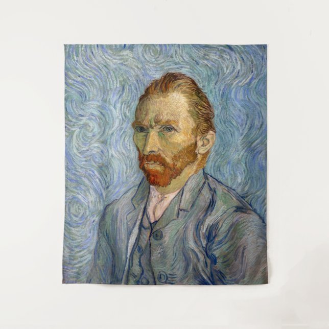 Vincent Van Gogh - Self-Portrait Tapestry (Front)