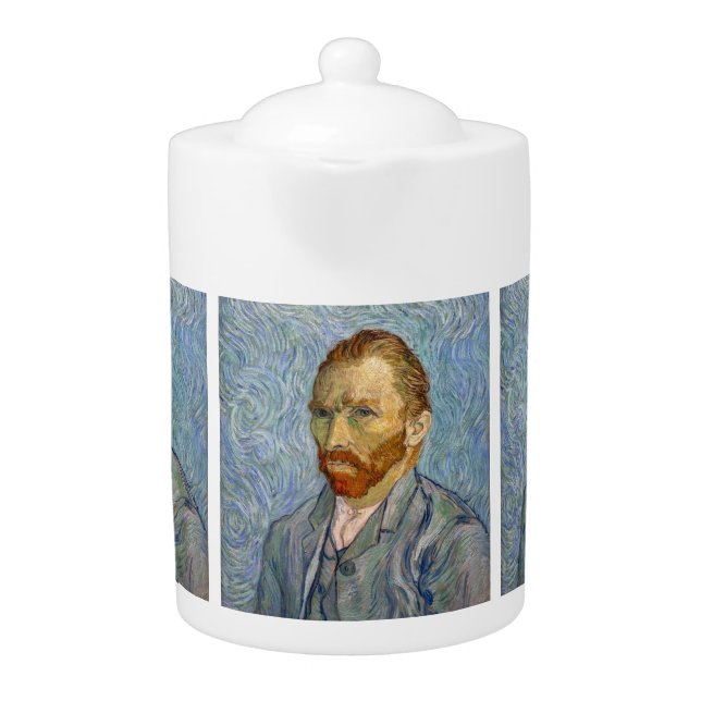 Vincent Van Gogh - Self-Portrait Teapot (Front)