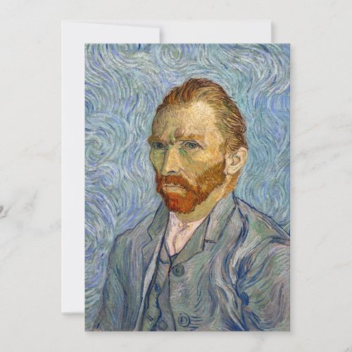 Vincent Van Gogh _ Self_Portrait Thank You Card