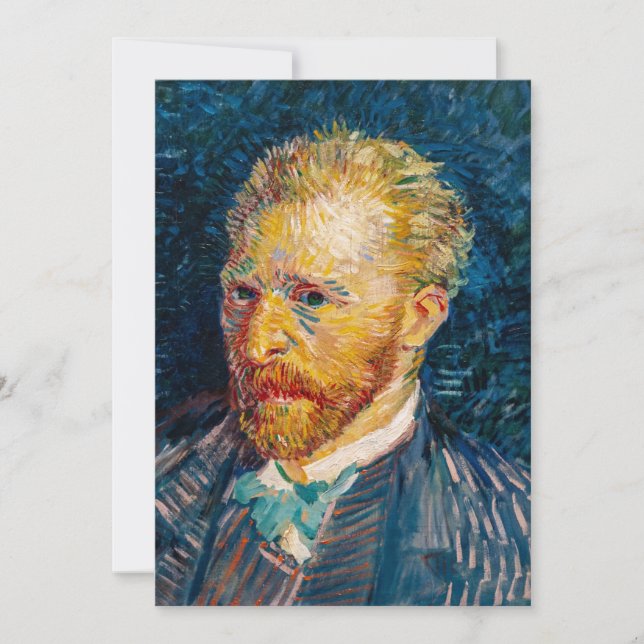 Vincent Van Gogh - Self-Portrait Thank You Card (Front)