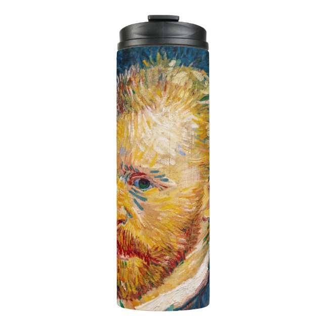 Vincent Van Gogh - Self-Portrait Thermal Tumbler (Front)