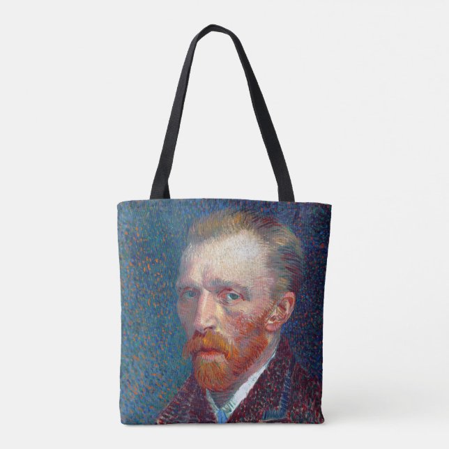 Vincent van Gogh Self-Portrait Tote Bag (Back)