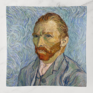 Vincent Van Gogh - Self-Portrait Trinket Tray