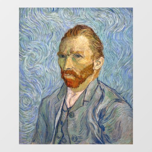 Vincent Van Gogh _ Self_Portrait Window Cling