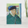 Vincent van Gogh - Self-portrait with bandaged ear Card