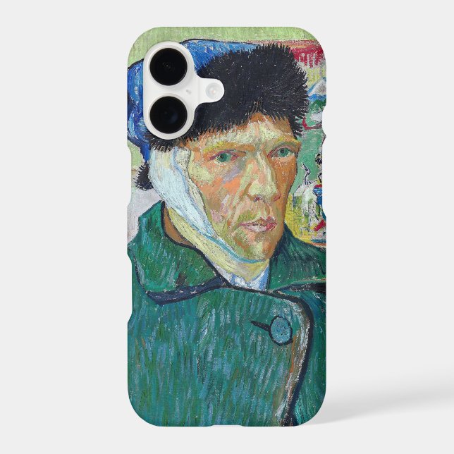 Vincent van Gogh - Self-portrait with bandaged ear Case-Mate iPhone Case (Back)
