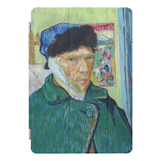 Vincent van Gogh - Self-portrait with bandaged ear iPad Pro Cover (Front)