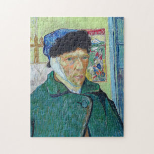 Vincent van Gogh - Self-portrait with bandaged ear Jigsaw Puzzle