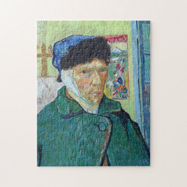 Vincent van Gogh - Self-portrait with bandaged ear Jigsaw Puzzle (Vertical)
