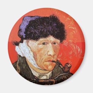 Vincent Van Gogh - Self Portrait With Bandaged Ear Magnet