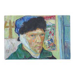 Vincent van Gogh - Self-portrait with bandaged ear Placemat