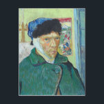Vincent Van Gogh Self Portrait with Bandaged Ear Postcard<br><div class="desc">Vincent Van Gogh Self Portrait with Bandaged Ear.
Classic painting from one of the worlds most famous artists.</div>