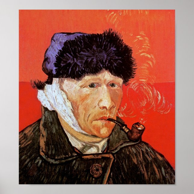 Vincent Van Gogh - Self Portrait With Bandaged Ear Poster (Front)