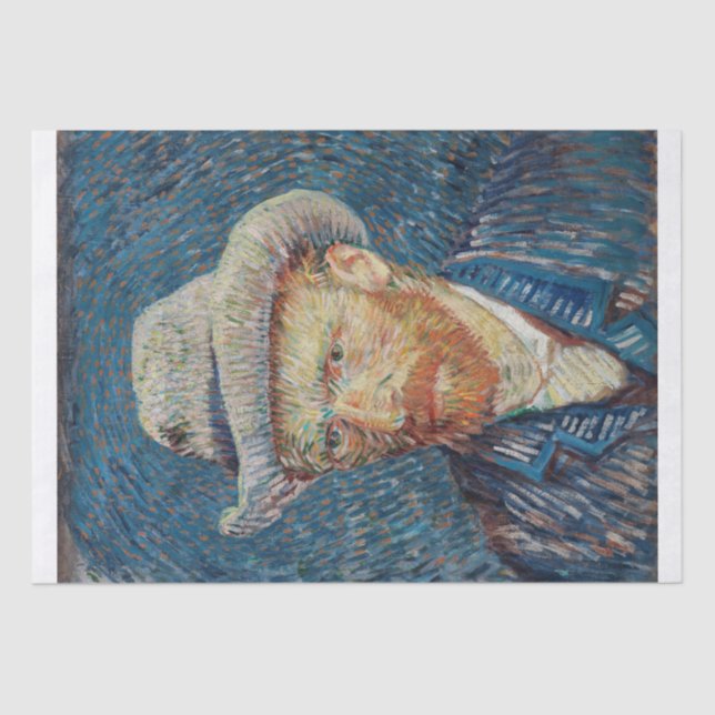Vincent van Gogh | Self-Portrait with Felt Hat Tissue Paper (Front)