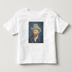 Vincent van Gogh Self Portrait with Felt Hat Toddler T-shirt