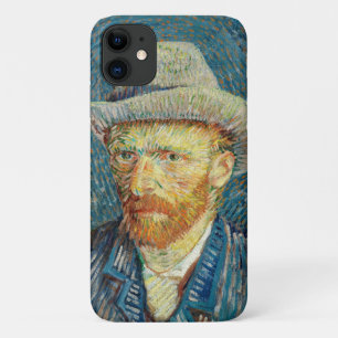Vincent Van Gogh Self Portrait with Grey Felt Hat iPhone 11 Case