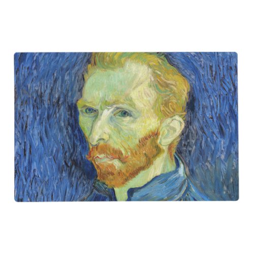 Vincent van Gogh _ Self Portrait with Palette Placemat