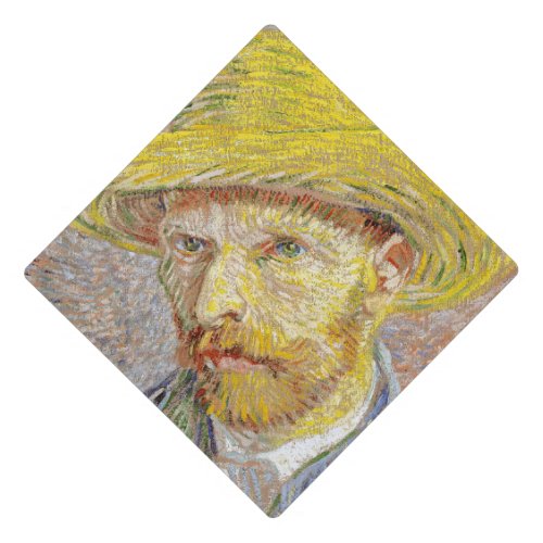 Vincent van Gogh _ Self_portrait with Straw Hat