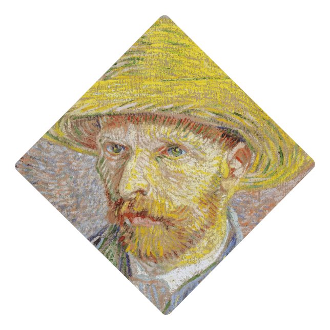 Vincent van Gogh - Self-portrait with Straw Hat (Front)