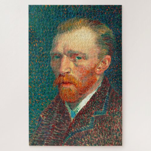 Vincent Van Gogh Self Portrait with Suit Fine Art Jigsaw Puzzle
