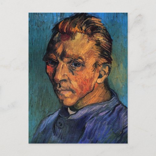 Vincent van Gogh Self Portrait without Beard Postcard