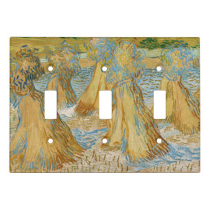 Vincent van Gogh - Sheaves of Wheat Light Switch Cover