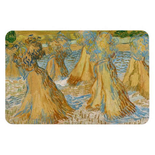 Vincent van Gogh _ Sheaves of Wheat Magnet