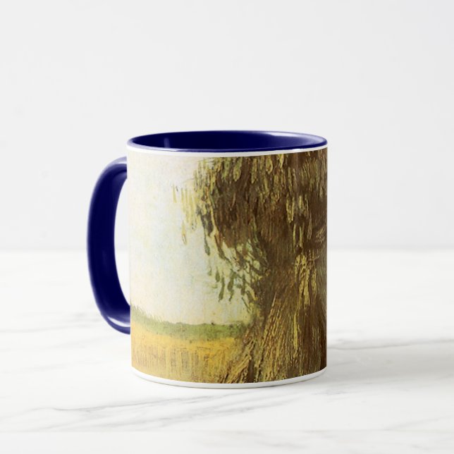 Vincent van Gogh - Sheaves of Wheat Mug (Front Left)