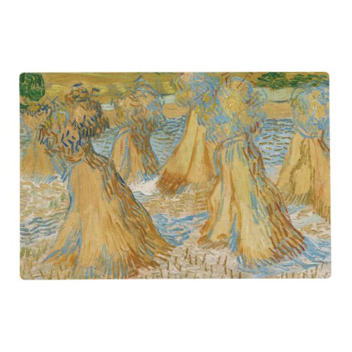Vincent van Gogh _ Sheaves of Wheat Placemat