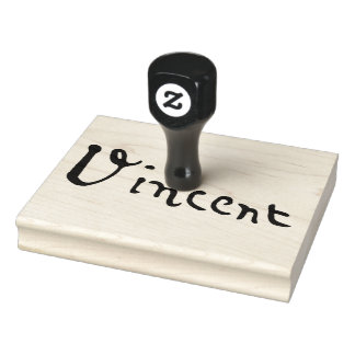 Vincent Van Gogh Signature Rubber Stamp