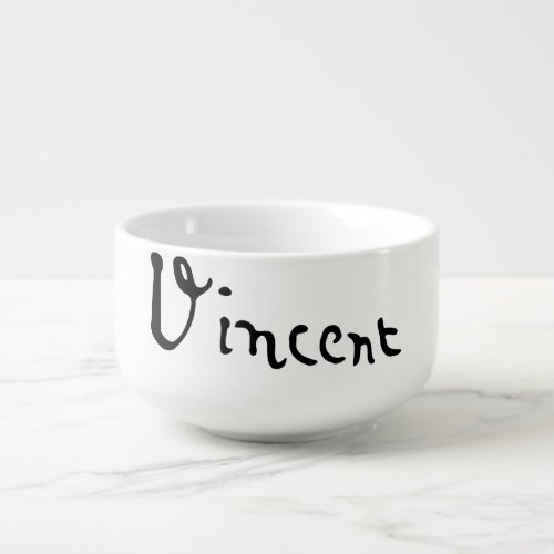 Vincent Van Gogh Signature Soup Mug